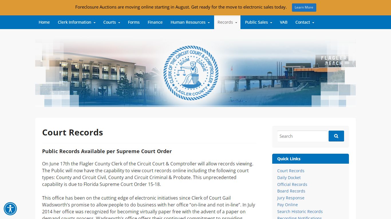 Court Records – Flagler County Clerk of the Circuit Court ...