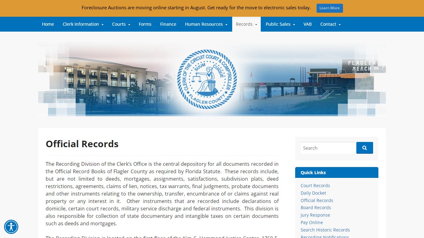 Official Records – Flagler County Clerk of the Circuit ...